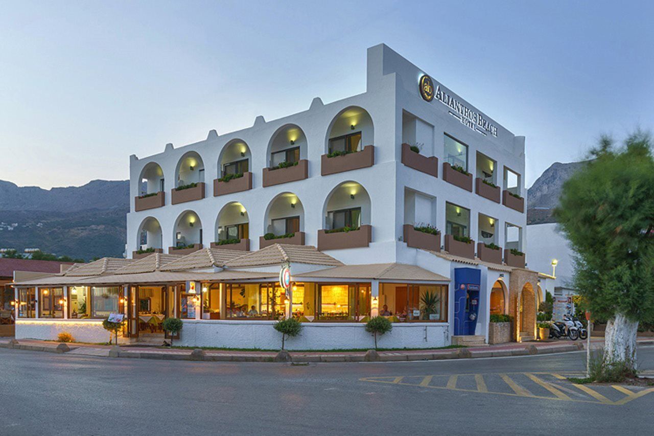Alianthos Beach Hotel Plakias Esterno foto